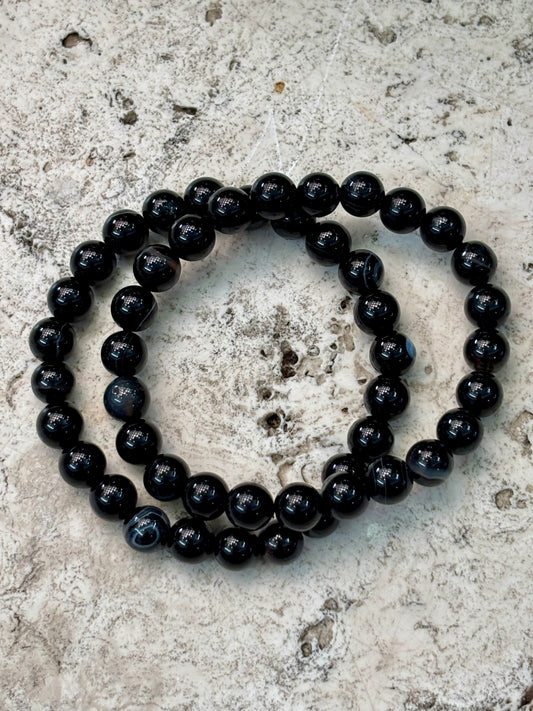 Onyx 8mm Bracelet