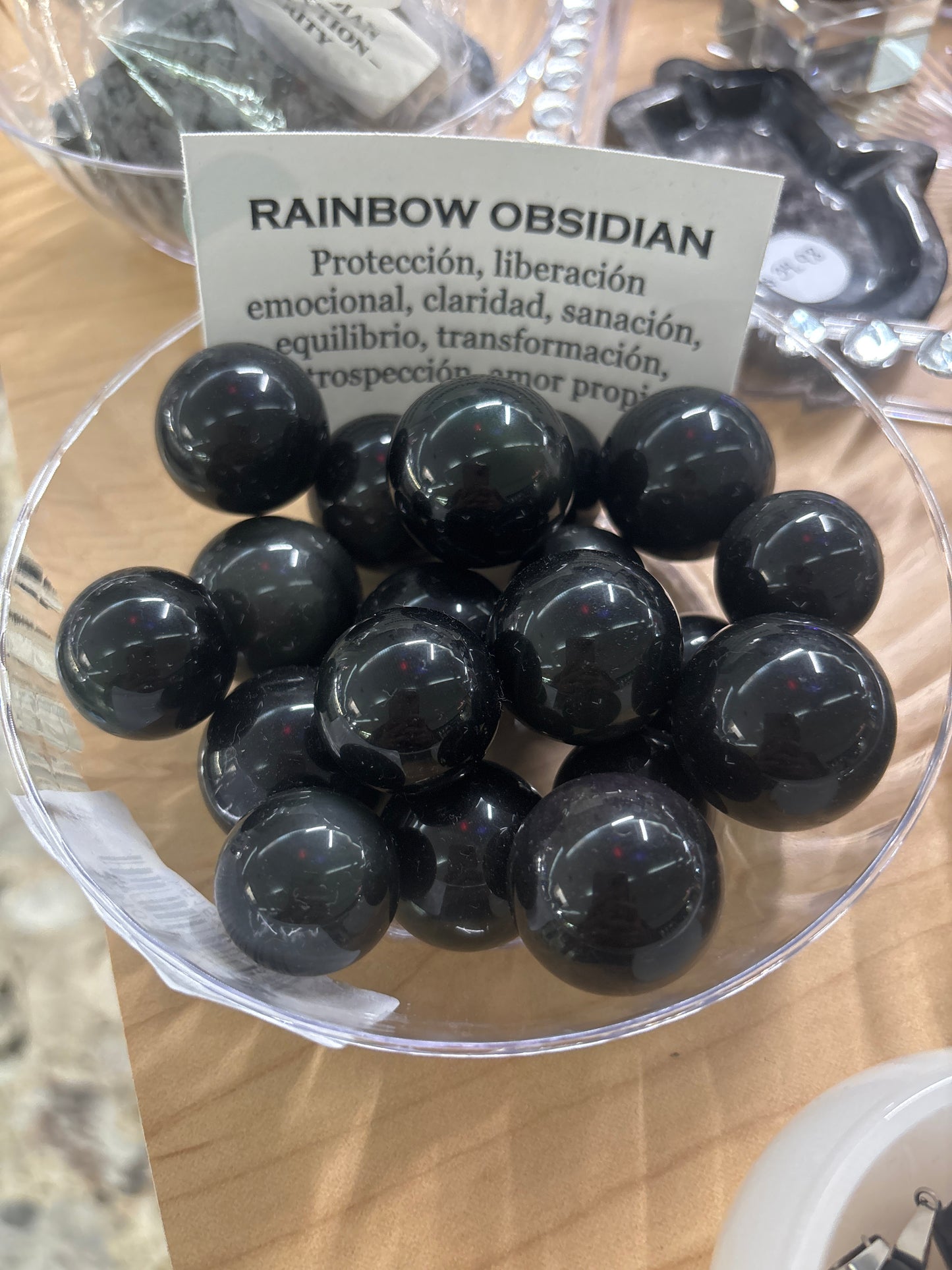 Rainbow Obsidian Small Sphere