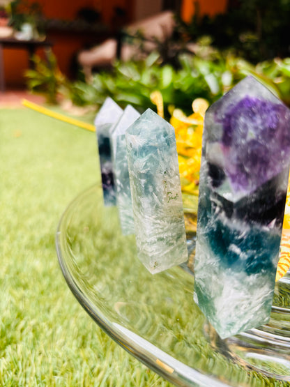 Lace Fluorite Towers