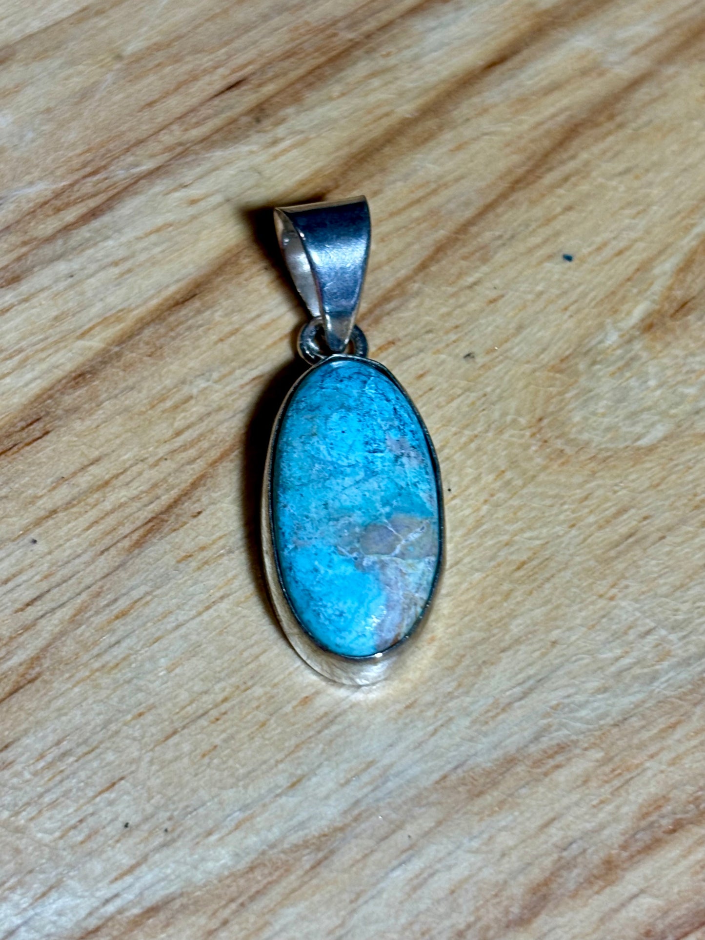 S925 Turquoise Pendant 2