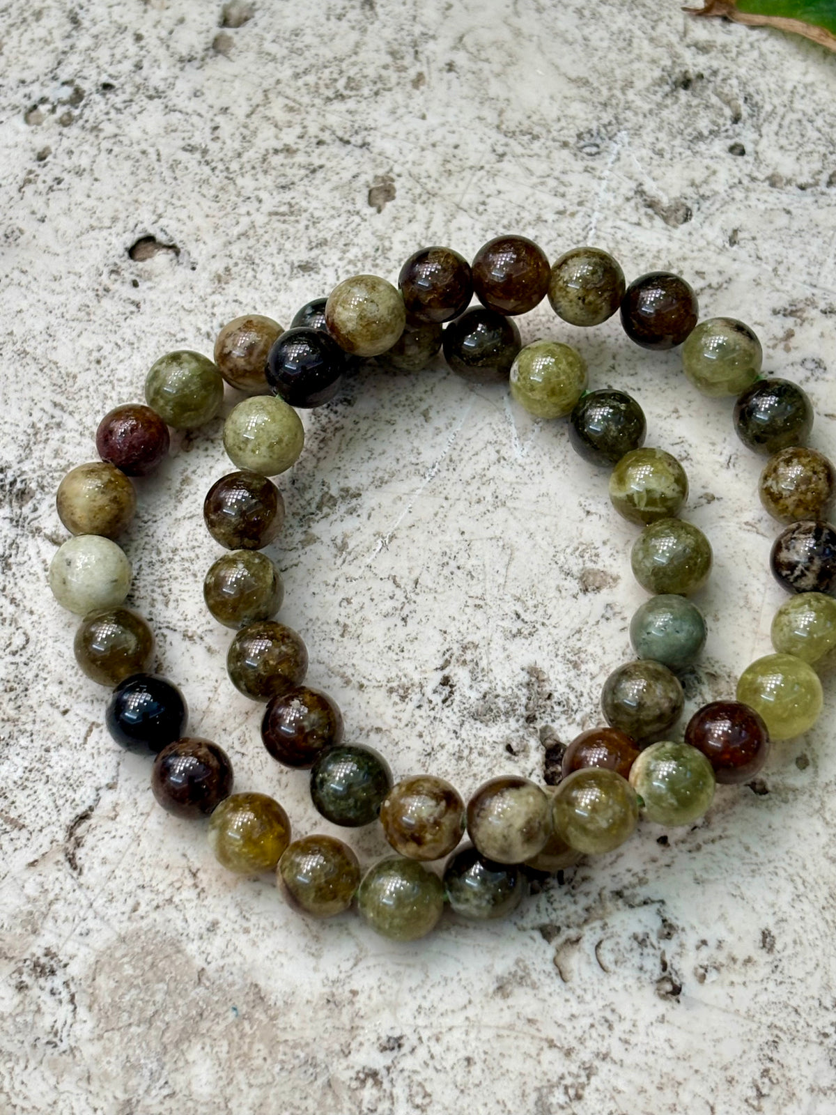 8mm Tsavorite Green Garnet Bracelet