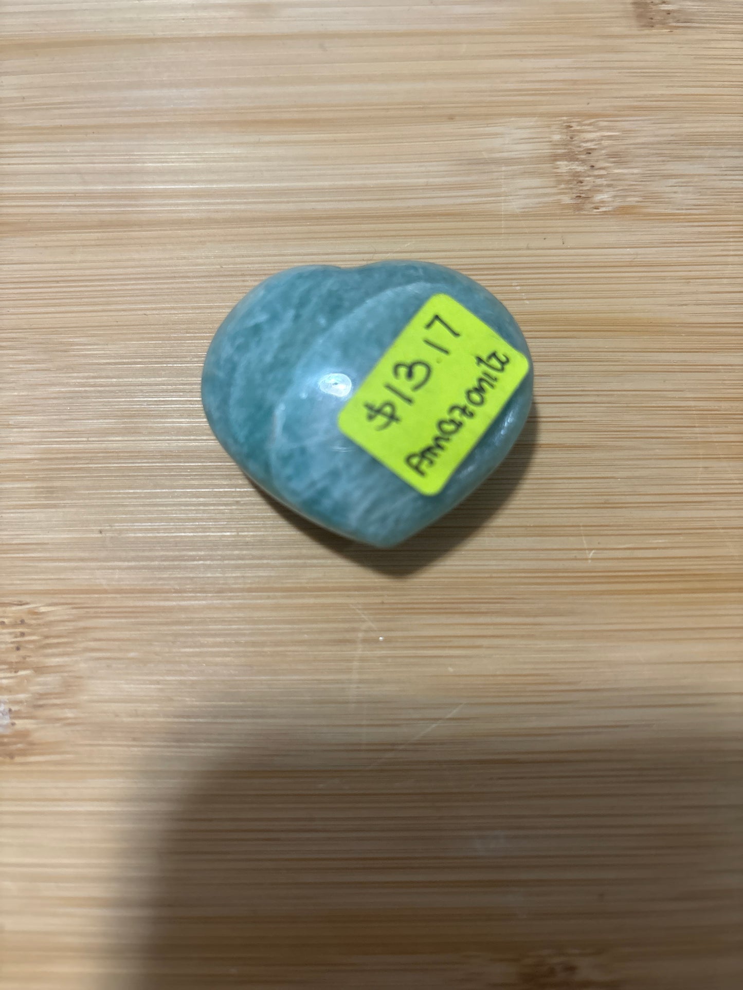 Amazonite Heart