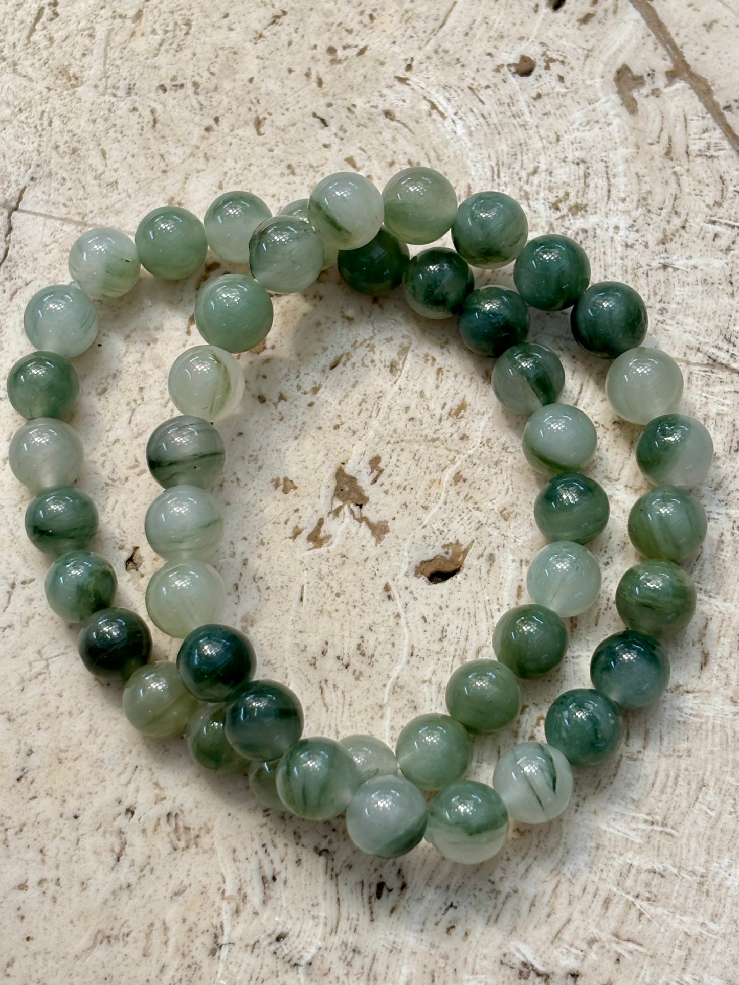 8mm Tianshan Jade Bracelet