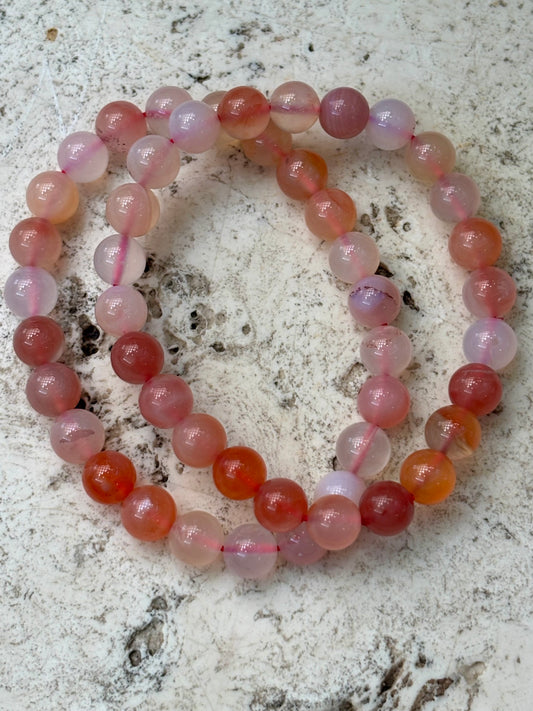 8mm Nanhong Agate Bracelet