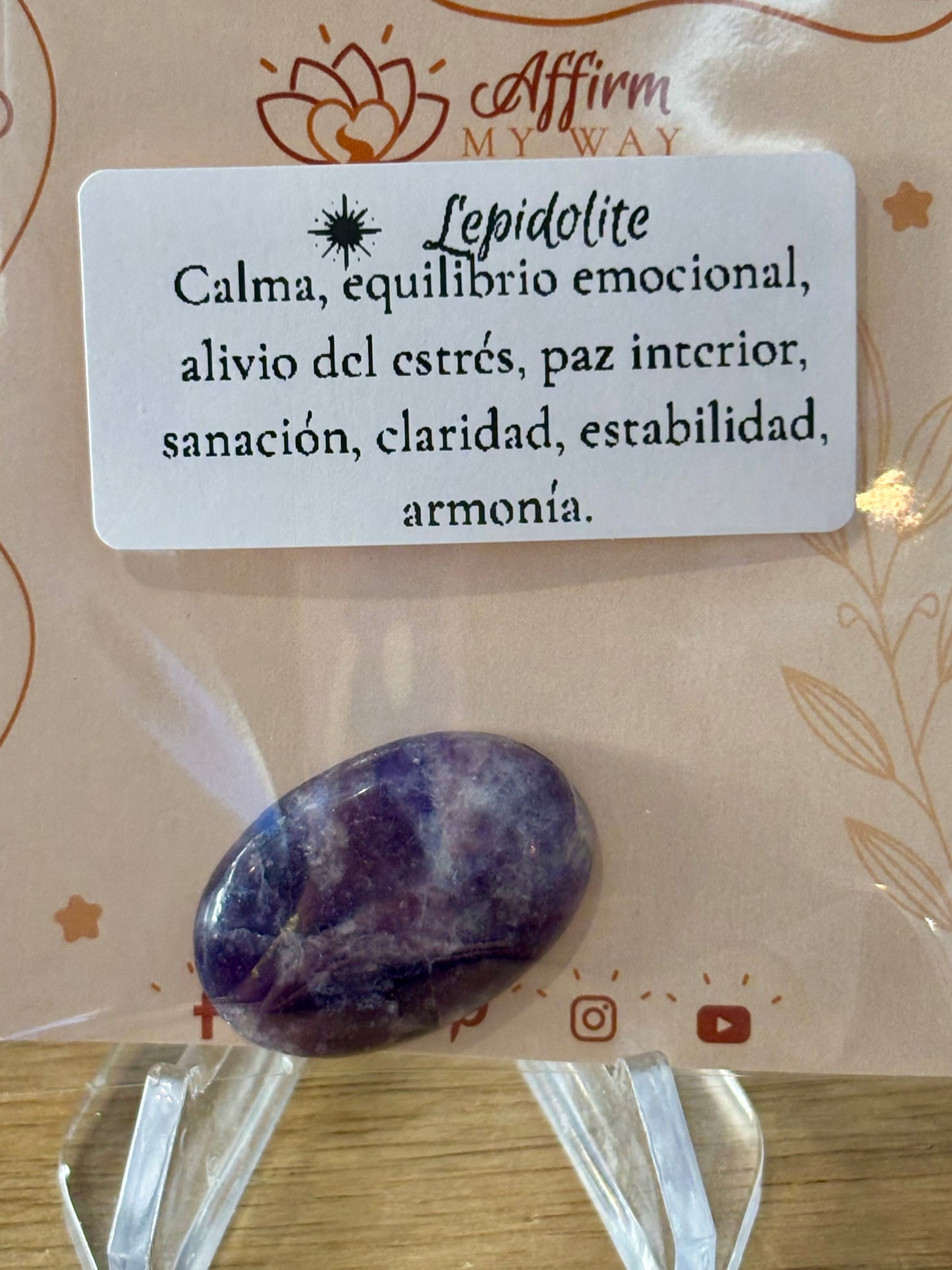 Lepidolite Cabochon