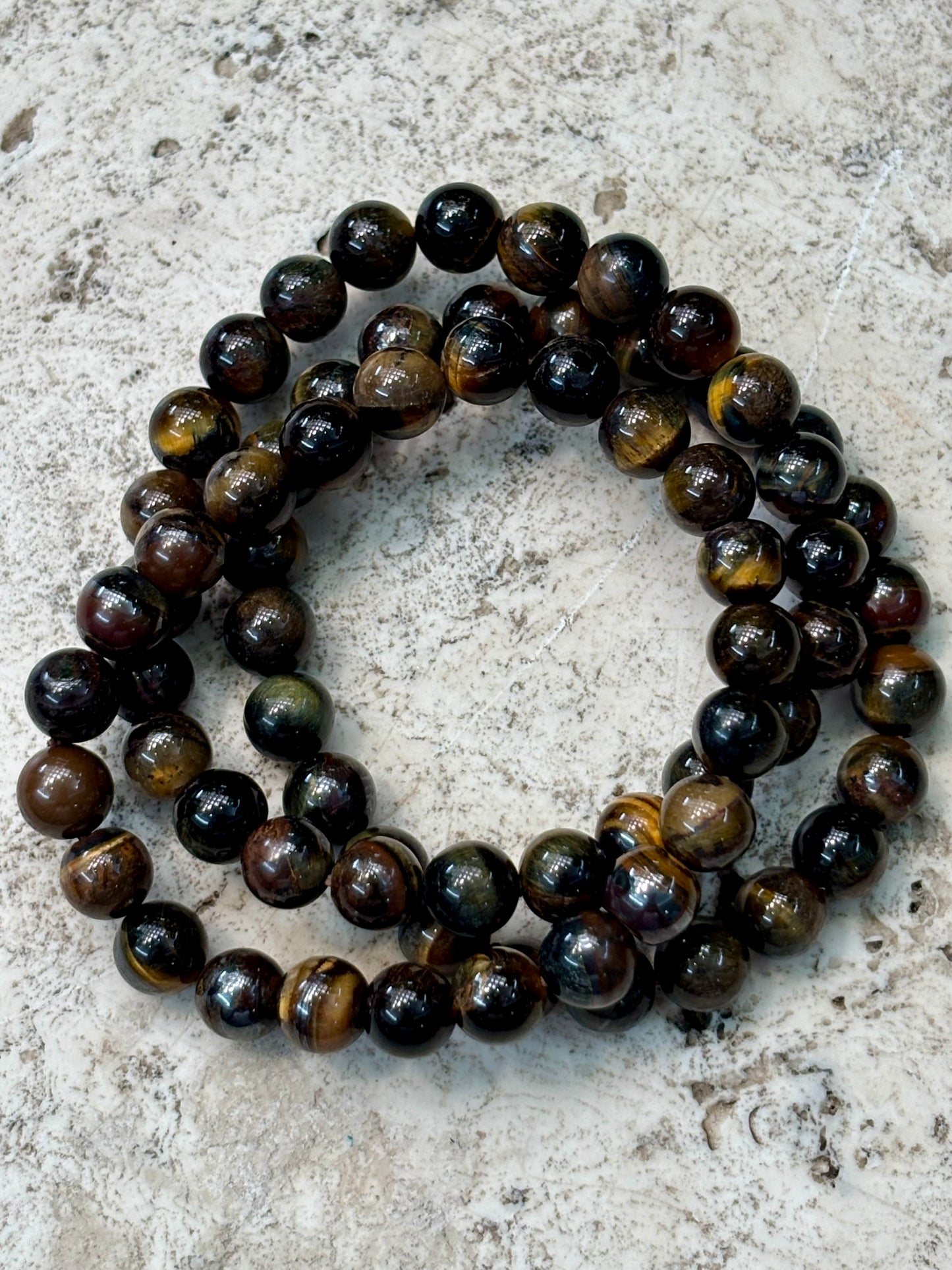 8mm Tiger Eye Bracelet (B)