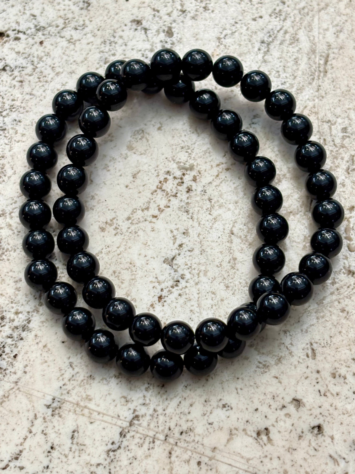 Black Tourmaline 6mm Bracelet