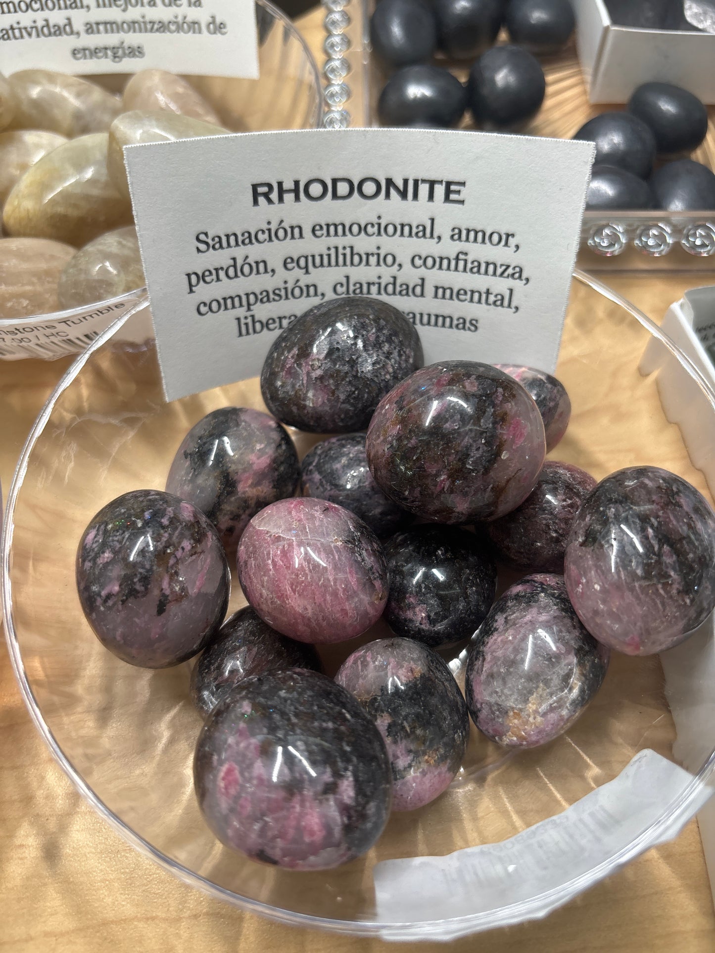 Rhodonite Tumble