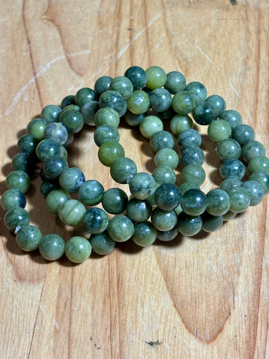 Green Jade 8mm Bracelet