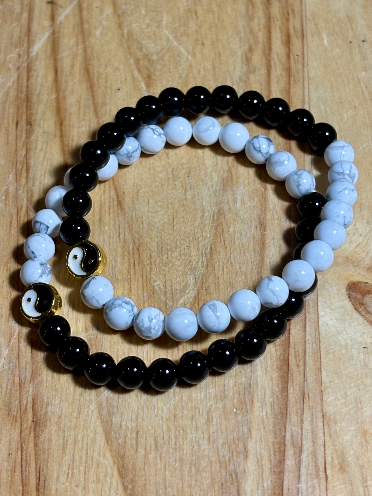 6mm Yin Yang Bracelet