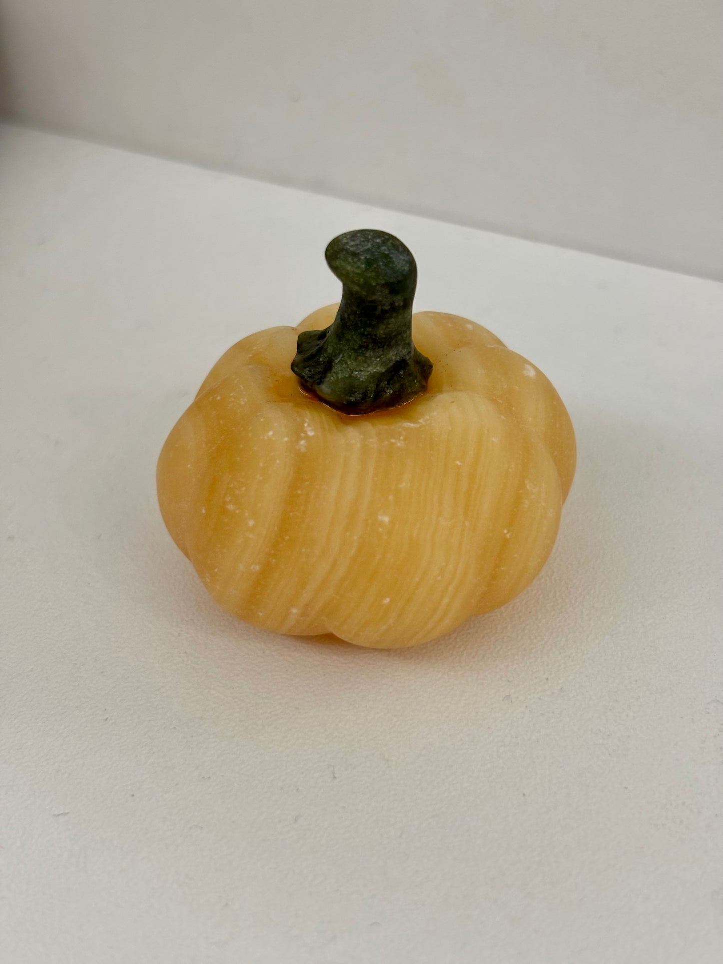 Yellow Calcite Pumpkin