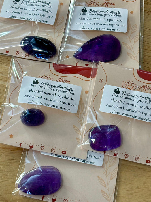 Bolivian Amethyst Cabochon