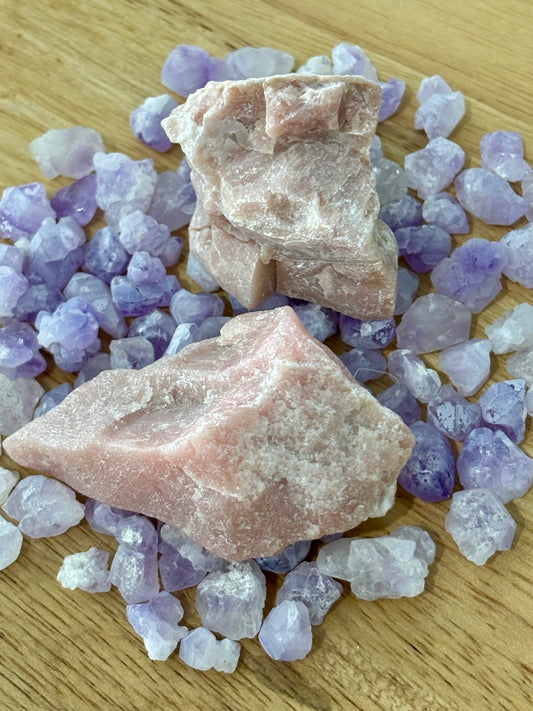 Pink Opal Raw Stone