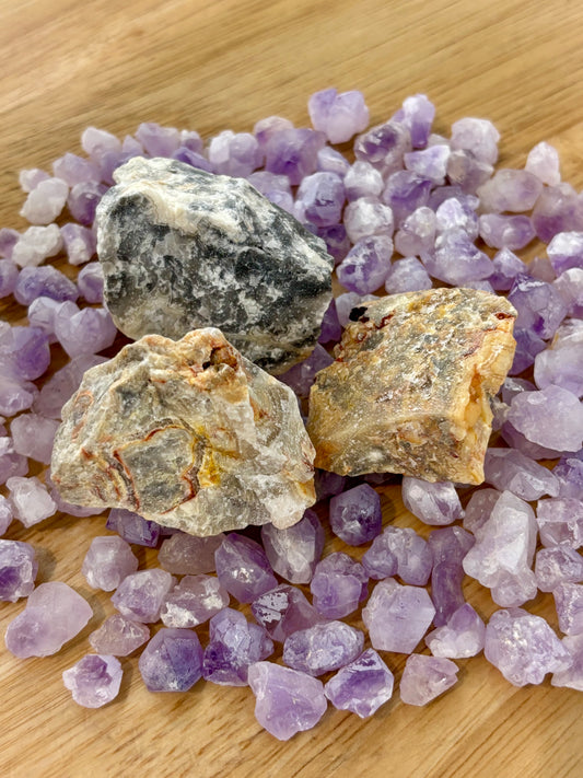 Raw Crazy Lace Agate