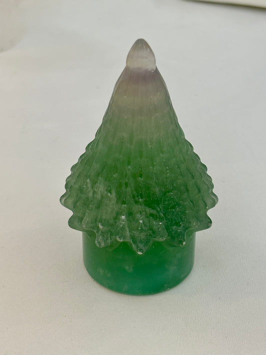 Green Fluorite Christmas Tree