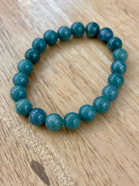 Blue Water Jade Bracelet