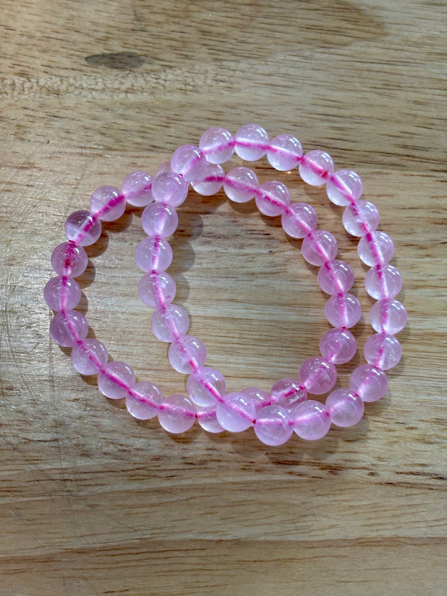 Rose Quartz 8mm Bracelet