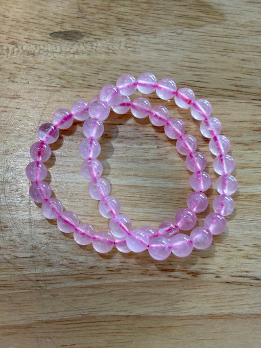Rose Quartz 8mm Bracelet
