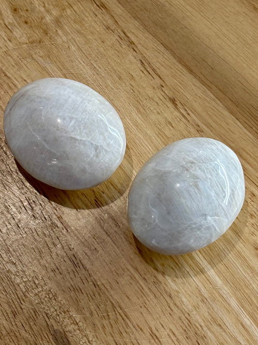 White Moonstone Palmstone