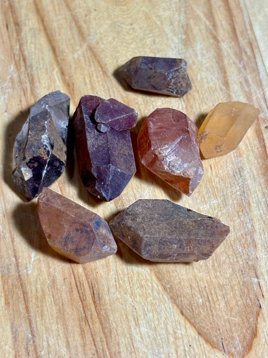 Raw Tangerine Quartz - S