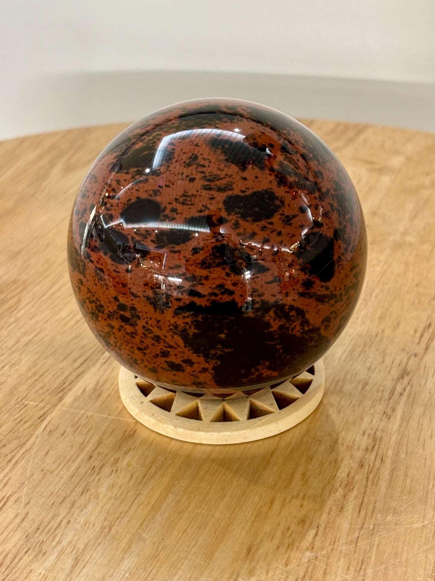 Red Obsidian Sphere
