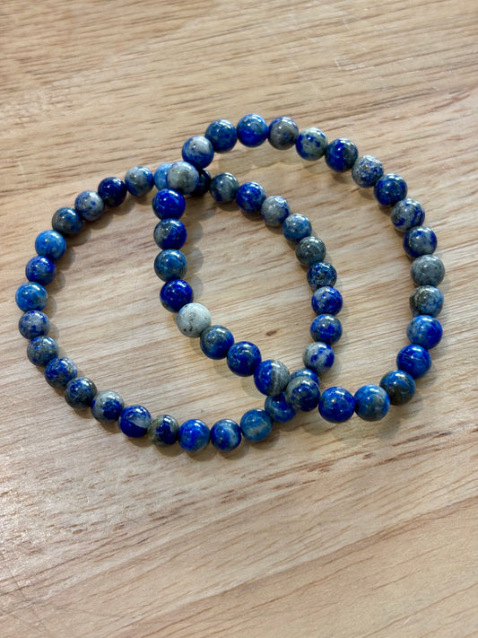 Lapis Lazuli 6mm Bracelet