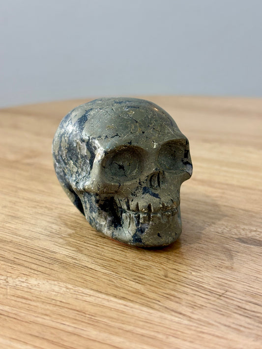 Pyrite Skull