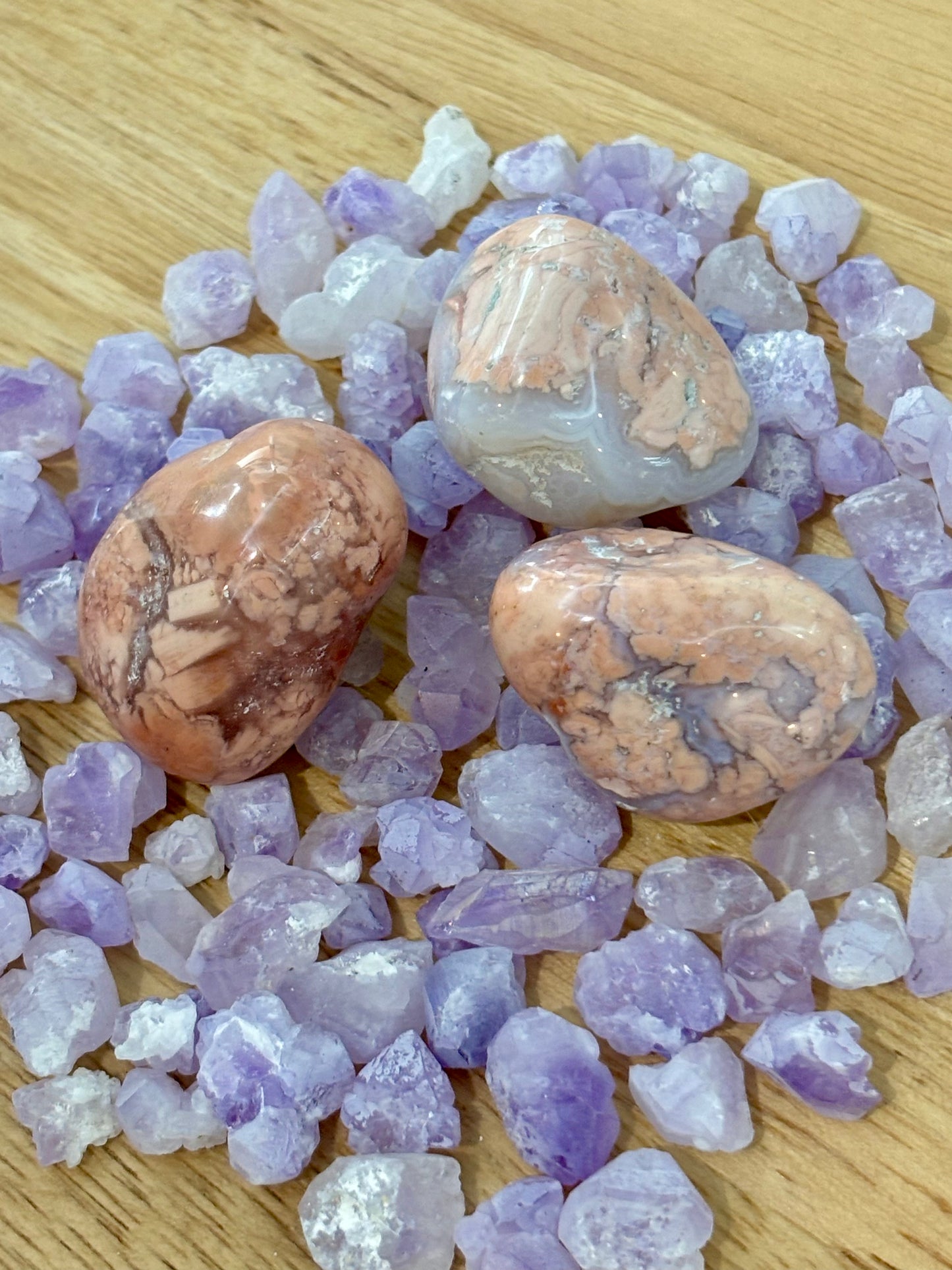 Petal Agate Tumble