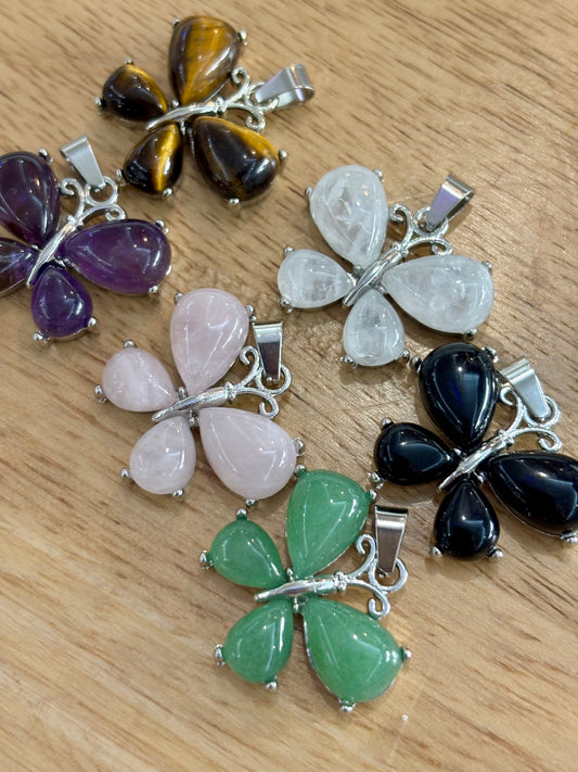 Asstd Butterfly Pendant
