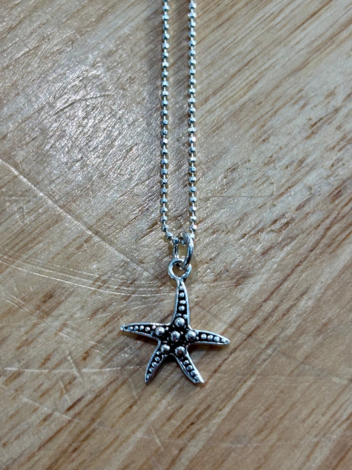 S925 Sea Star Necklace
