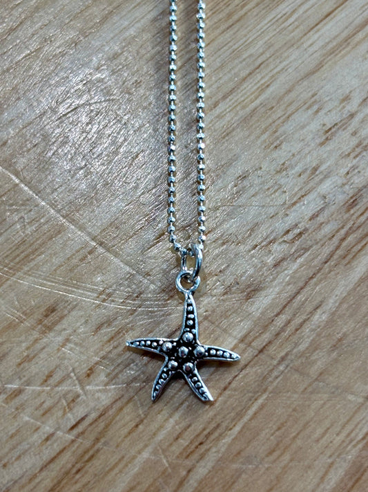 S925 Sea Star Necklace