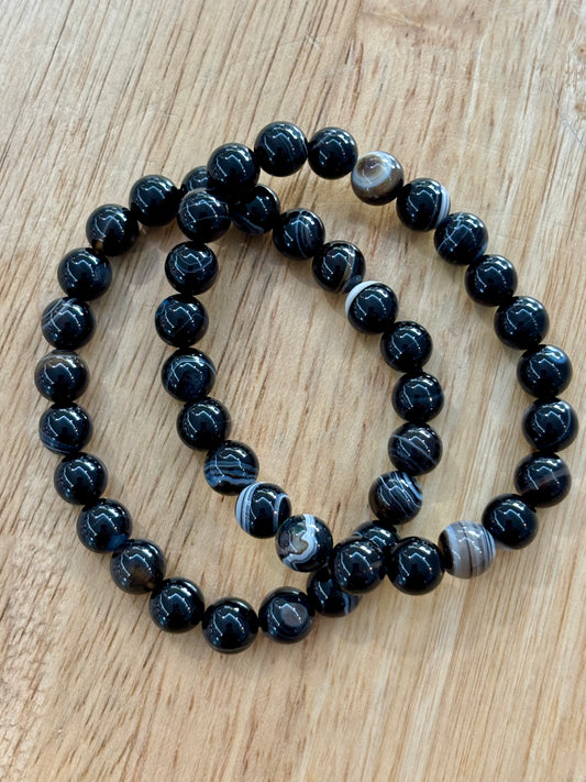 Onyx 8mm Bracelet