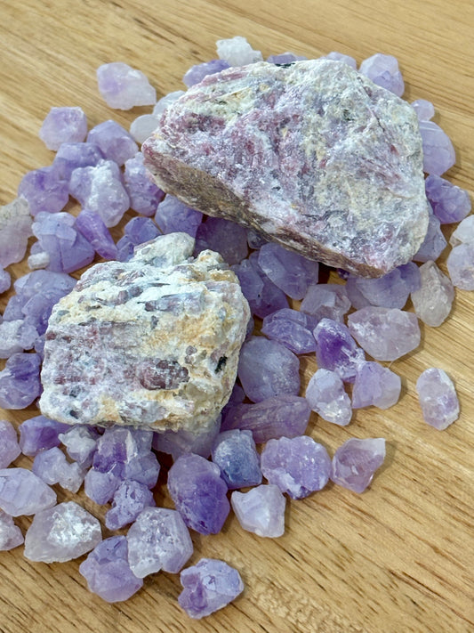 Raw Pink Tourmaline