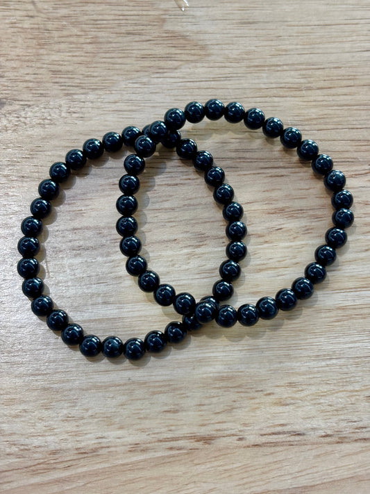 Black Tourmaline 6mm Bracelet