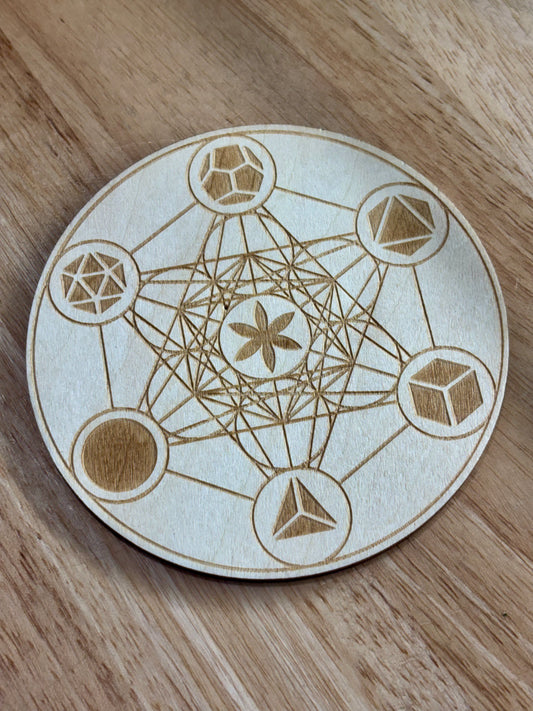 Metatron Wooden Tray