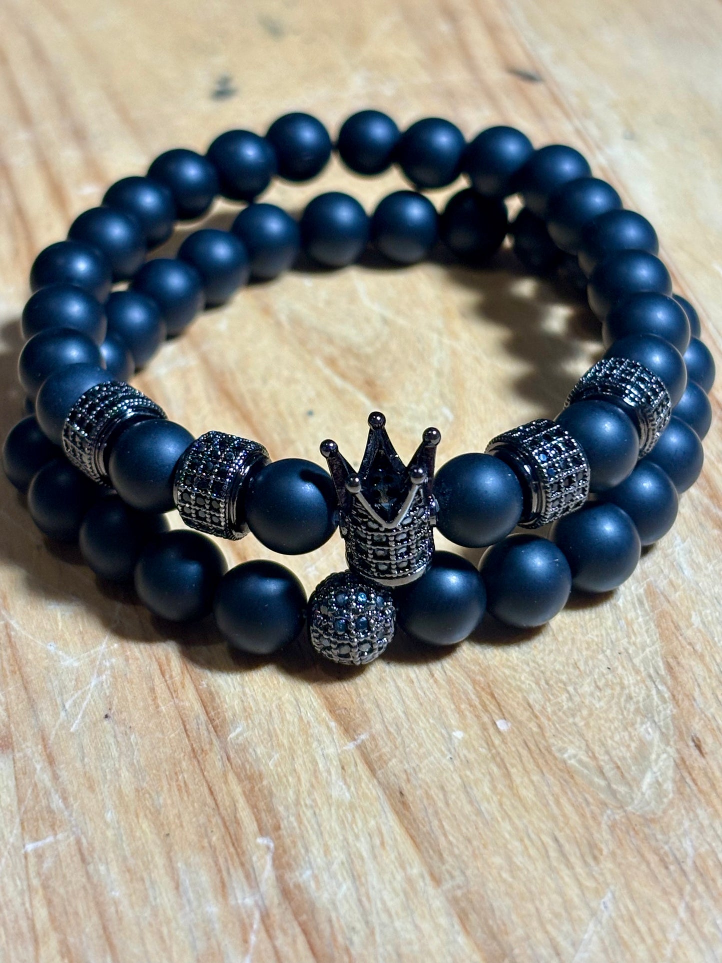 Mens Matte Onyx with Black Crown Duo