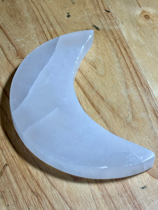 Large Selenite Moon