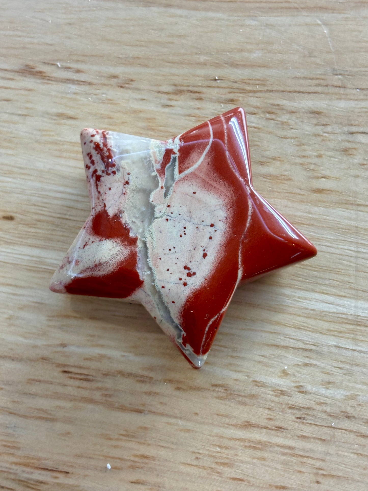 Red Jasper Star / Moon