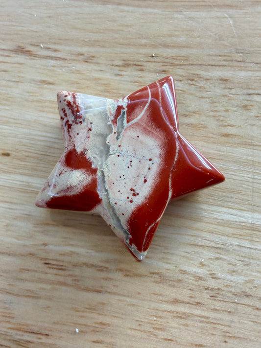 Red Jasper Star / Moon
