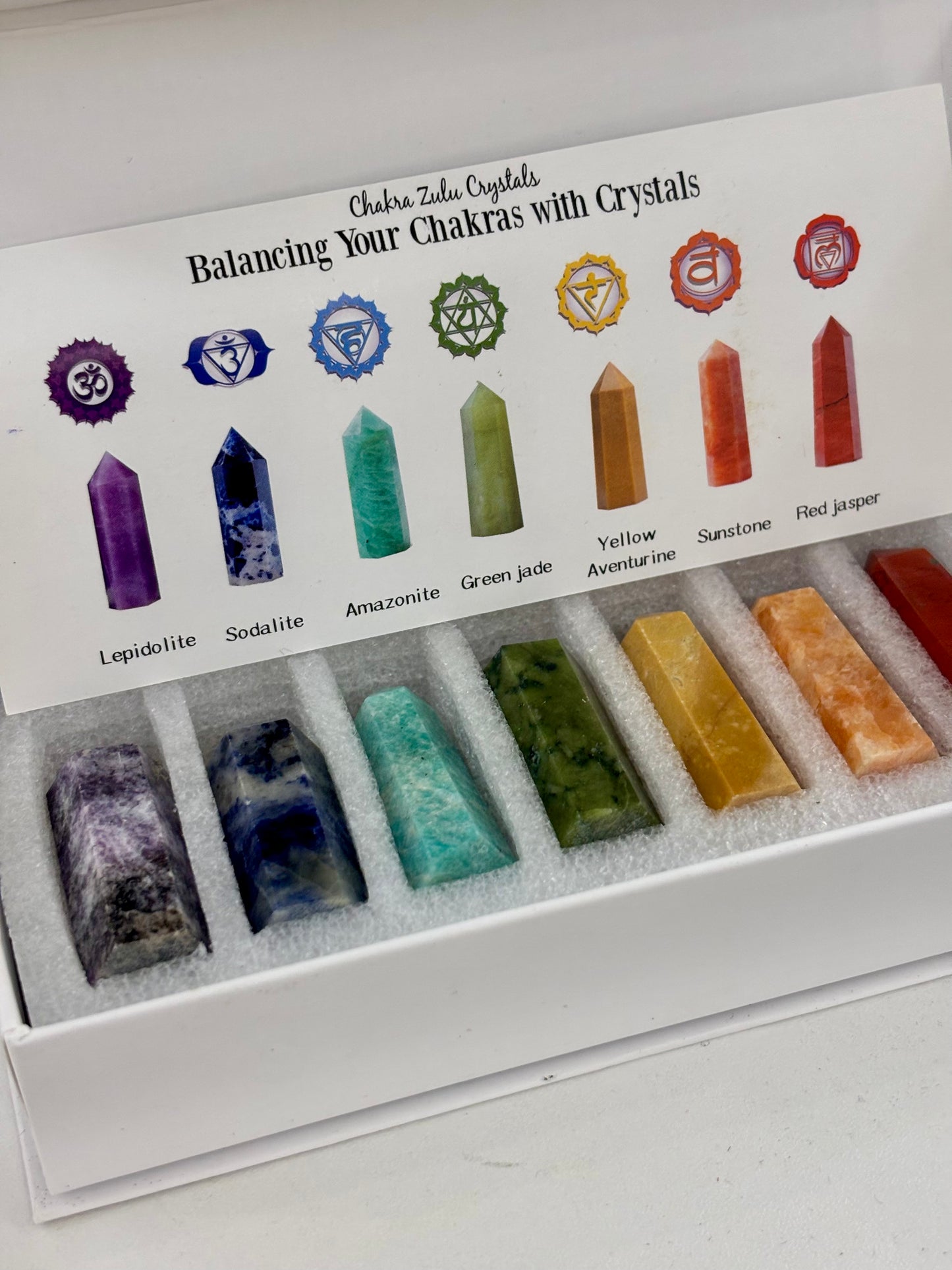 Balancing your Chakras Tower Set