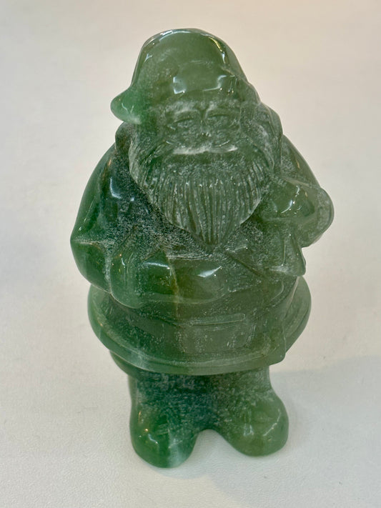 Green Aventurine Santa Claus