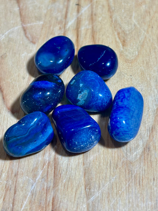 Blue Agate Tumble