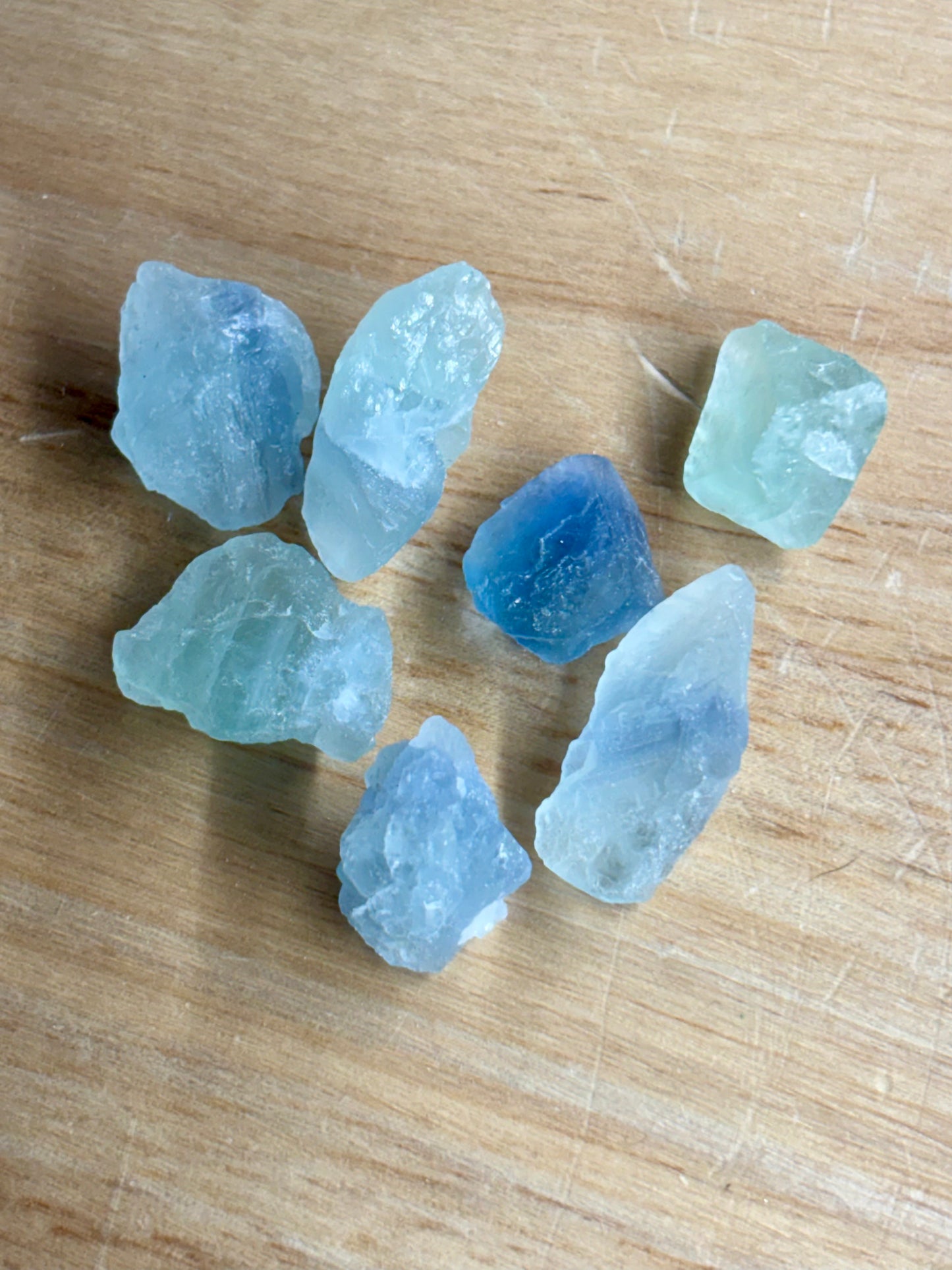 Raw Blue Fluorite