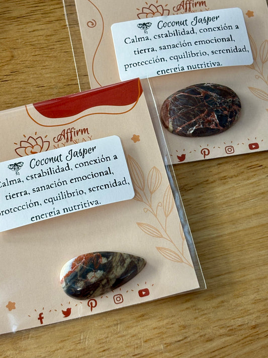 Coconut Jasper Cabochon