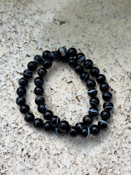 19cm Onyx Bracelet