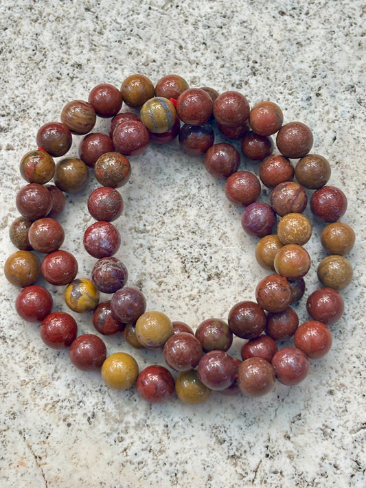 8mm Zhanguo Agate Bracelet