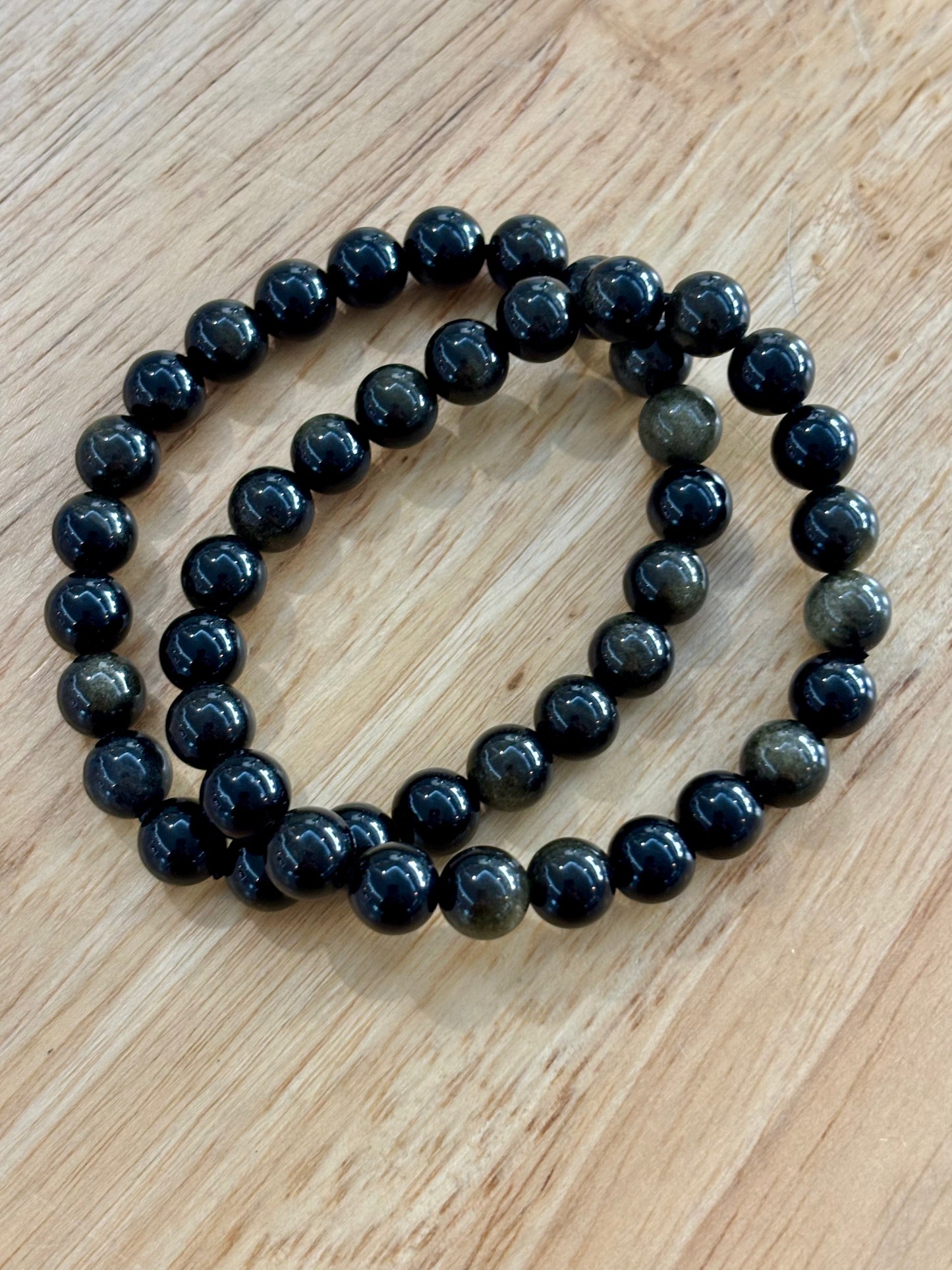 Golden Obsidian 8mm Bracelet