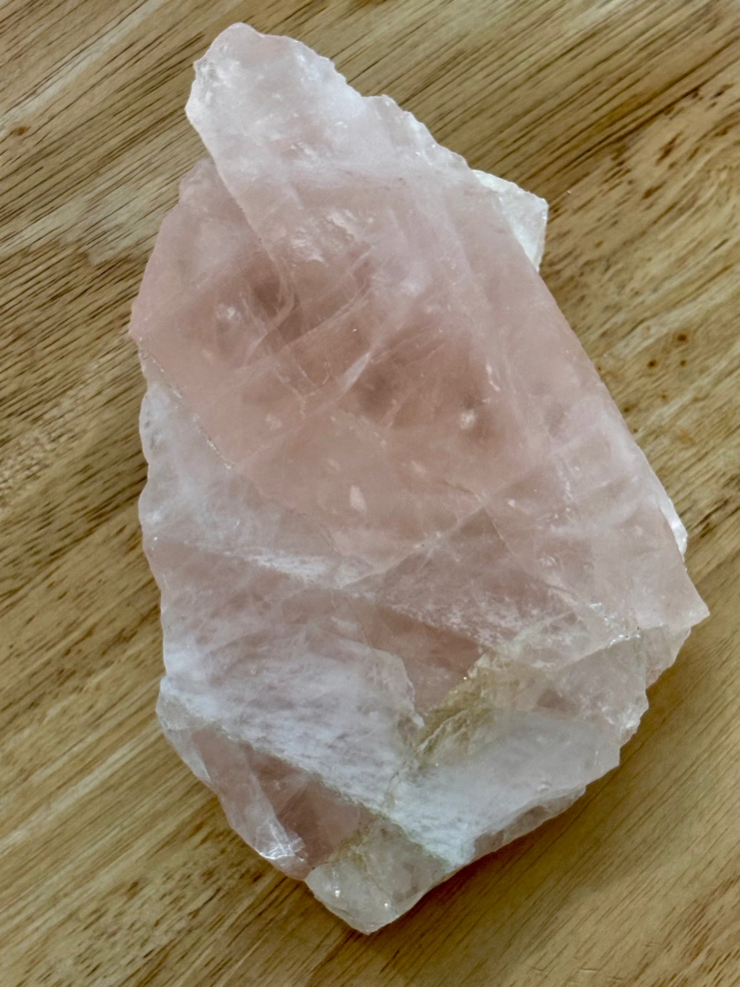 26 Raw Rose Quartz Slab
