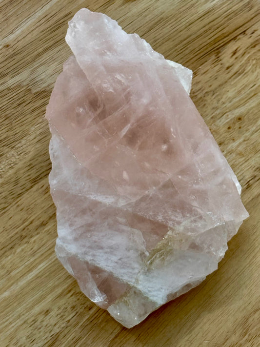 26 Raw Rose Quartz Slab