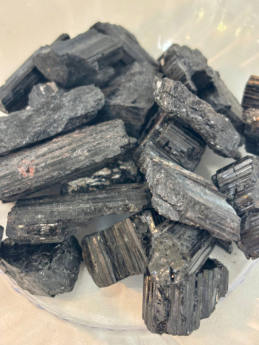Raw Black Tourmaline L